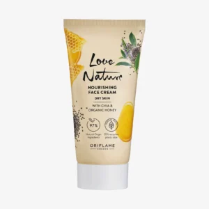 Nourishing Face Cream with Chia & Organic Honey - Love Nature Daily Moisturiser